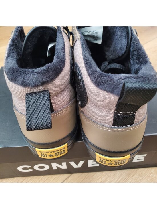 Converse CTAS Malden Street Boot Mid Mens 12 Taupe Water Repellent Lined A14619C main image 8